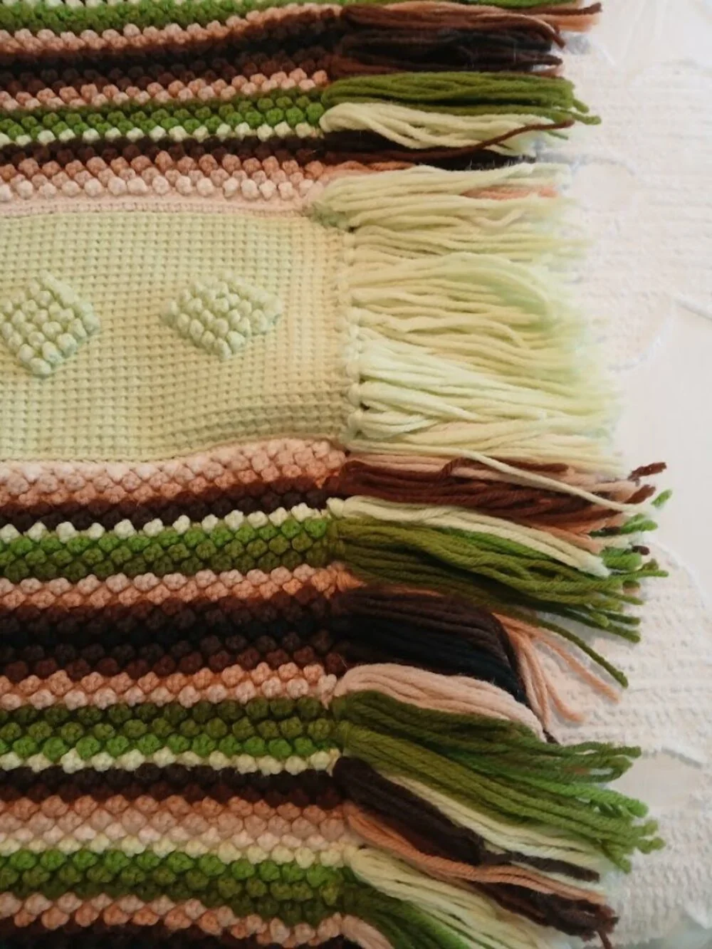 N/A vintage afghan